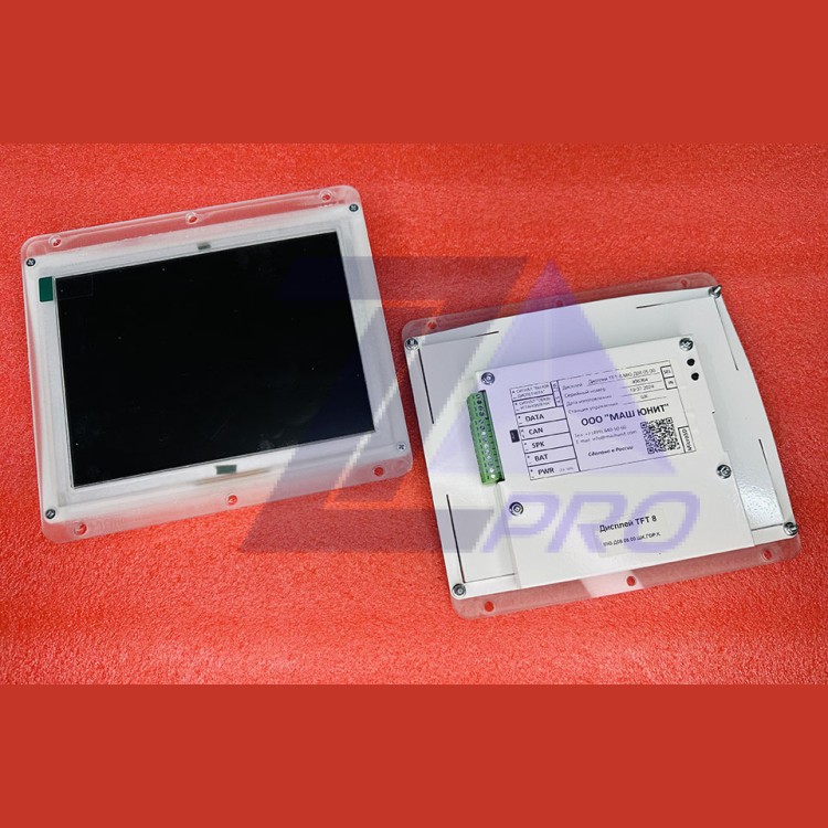 Дисплей TFT8 МЮ.Д08.05.00.ШК.ГОР.К ШК6000 ЩЛЗ