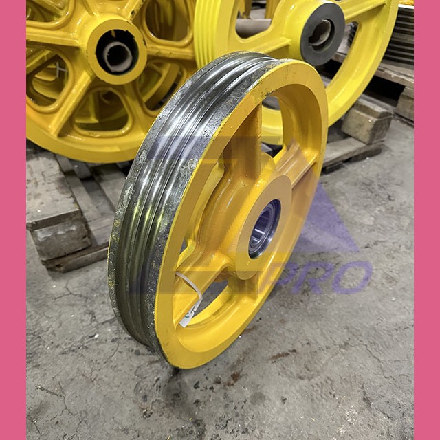 Отводной блок (Ø 435 мм, канаты 3x10 мм) ZAA263P15